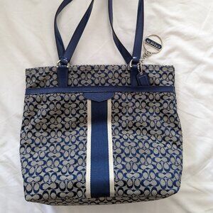 Blue Coach Purse